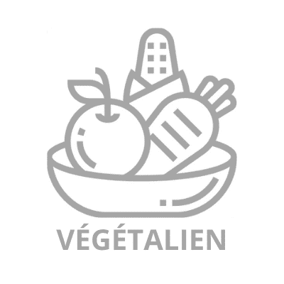 Logo représentant des produits végétalien