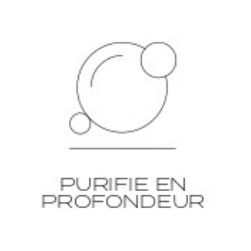 Logo représentant la purification en profondeur