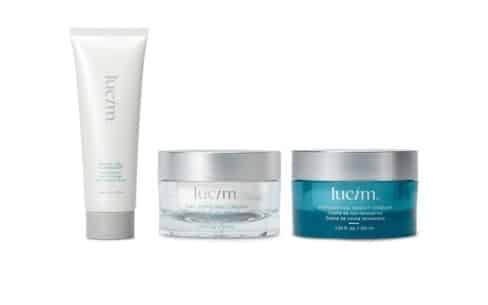 Image du Set Lucim Soin de la Peau Essentials comprenant 3 produits Lucim