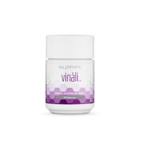 Complément alimentaire Vináli végétalien riche en antioxydants, renforce le système immunitaire, protège contre le stress oxydatif, améliore l'élasticité de la peau, réduit cicatrices, varices et vergetures.