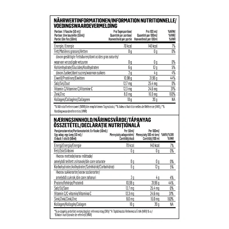 noni + collagène composition